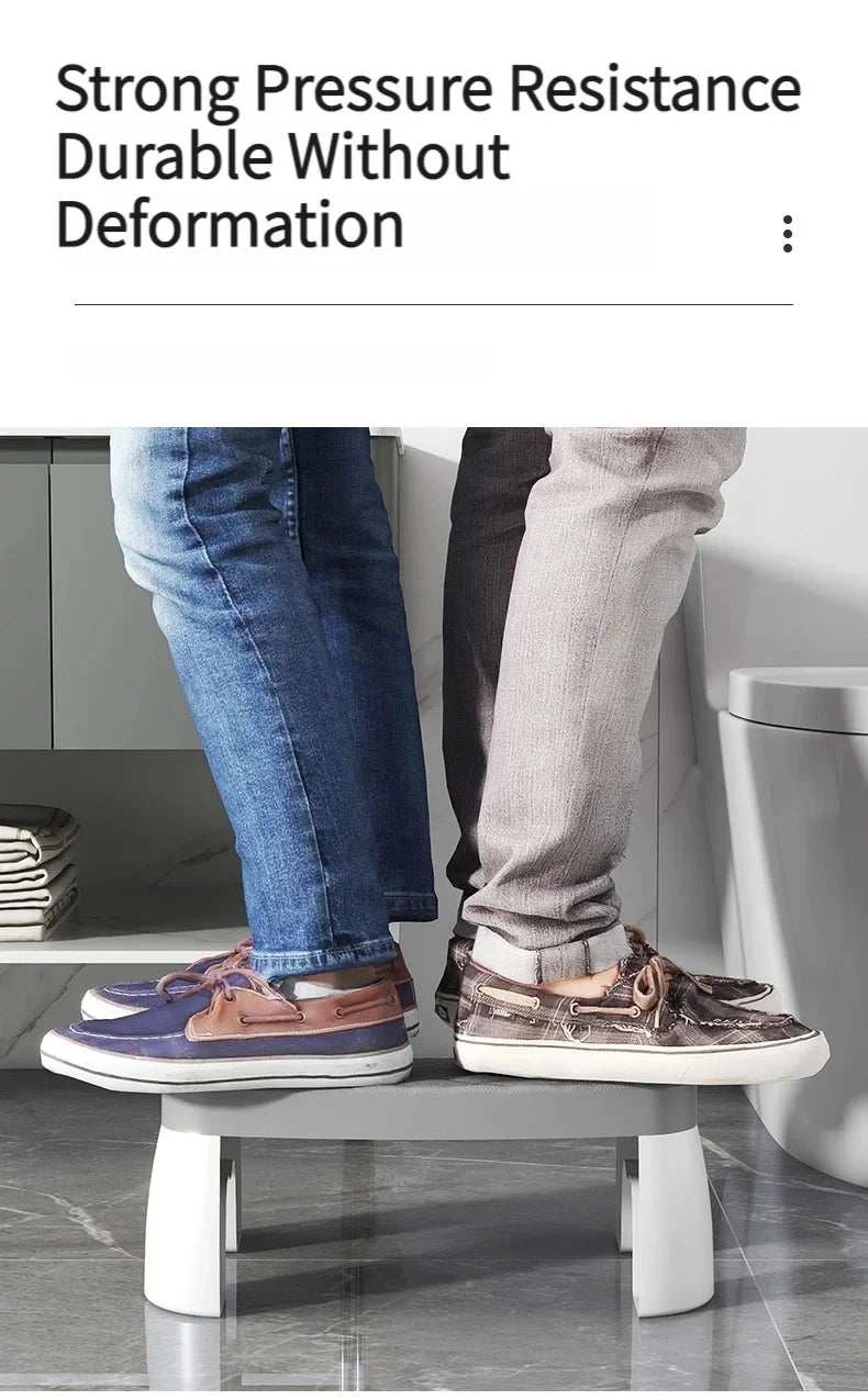 Seasonal Universal Toilet Footstool Household Bathroom Anti Slip Foot Pedals