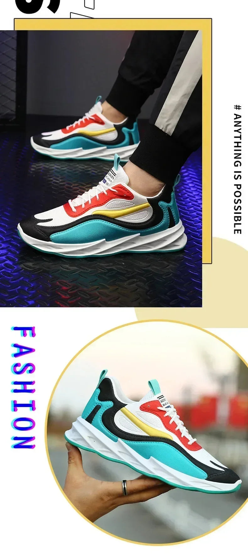 2025 summer new men's sports shoes Breathable comfortable casual shoes Men's fashion popular high quality sports shoes