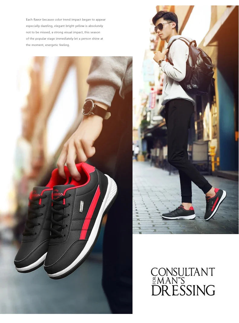 Men Shoes Sports Sneakers Male Shoes Non-Slip Lightweight Lace Up Leisure Shoe Footwear Tennis for Men Walking Shoes Masculino