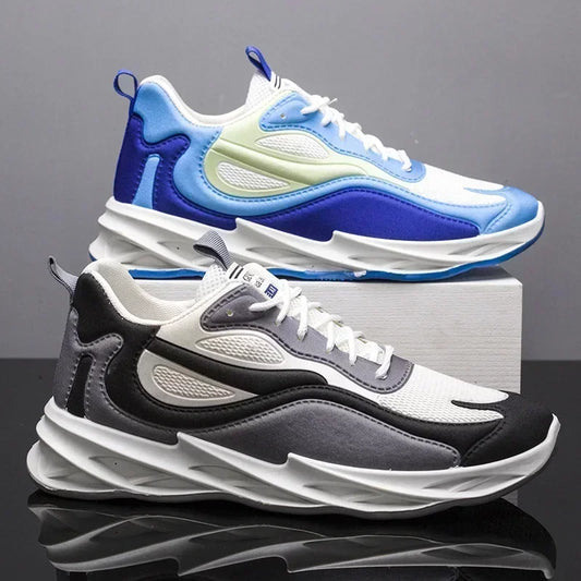 2025 summer new men's sports shoes Breathable comfortable casual shoes Men's fashion popular high quality sports shoes
